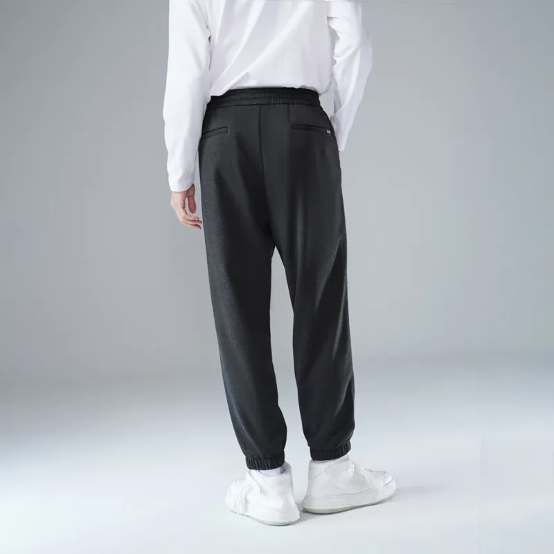 HLA Casual Pants Men Dark Gray T2-3