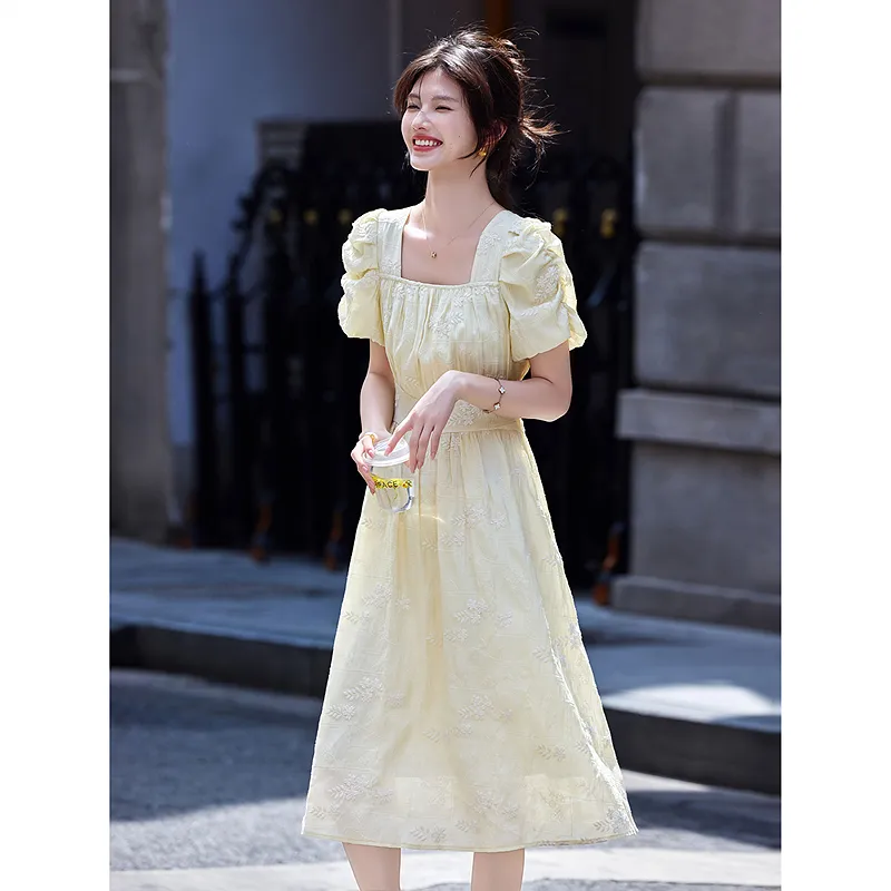 A Paradise For Awakening Short Sleeved Dress Women's-5