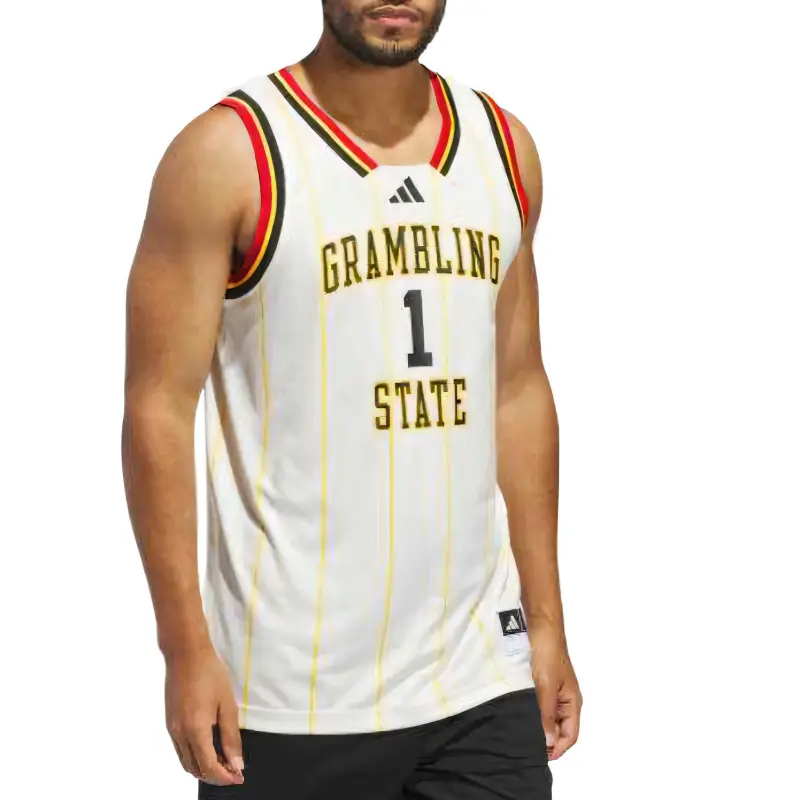 Adidas Free Shipping With AdiClub Grambling State Swingman Jersey-3