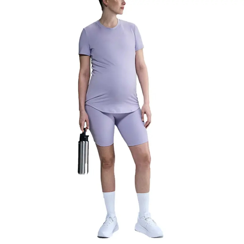 Nike Dri Fit Regular T Shirt Women's Light Purple-2
