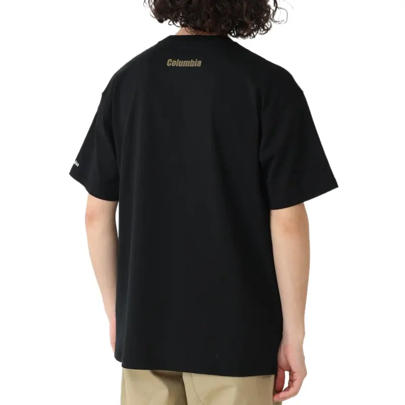Columbia Omni Wick Navidad Butte T-Shirt Men's Black-1