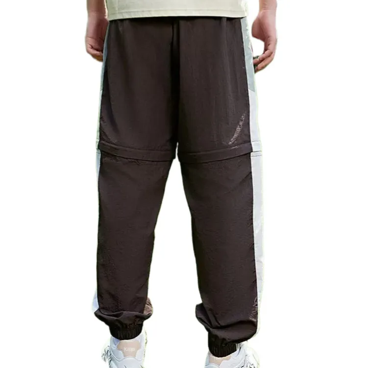 Kappa Casual Pants Men's Dark Brown-1