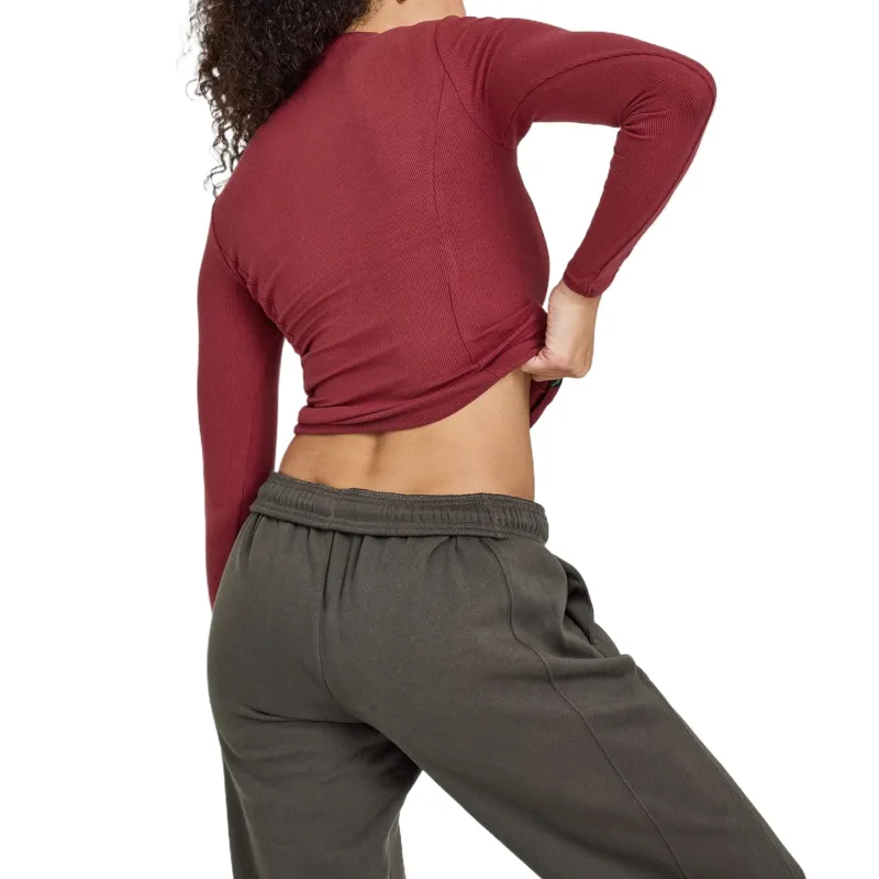 ONER ACTIVE Workout Clothing Women's Burgundy-1