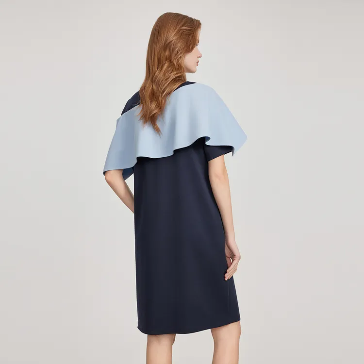 ELLE Short Sleeved Dress Women's-5