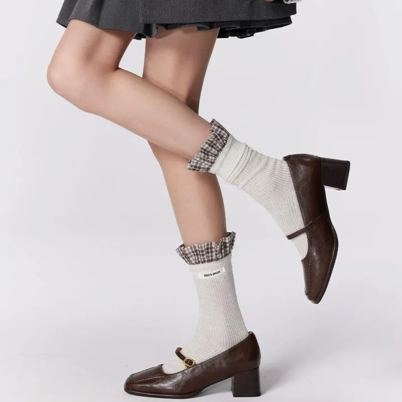 Gentle Welcome Mid Calf Socks Women's 1 Pack-4