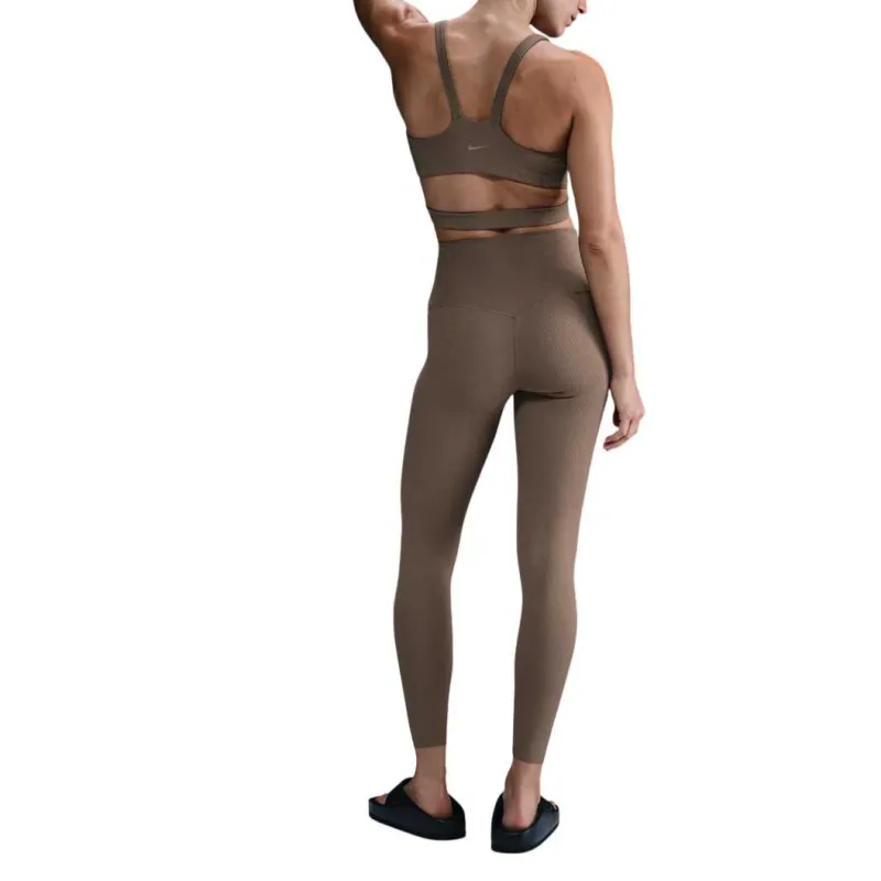 Nike Zenvy Yoga Pants Women's Brown-2