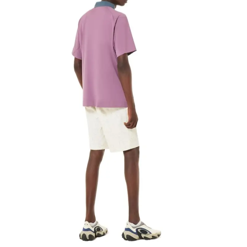 Oakley Hydrolix Ellipse Polo Shirt Unisex Dark Color Poison Mushroom-4