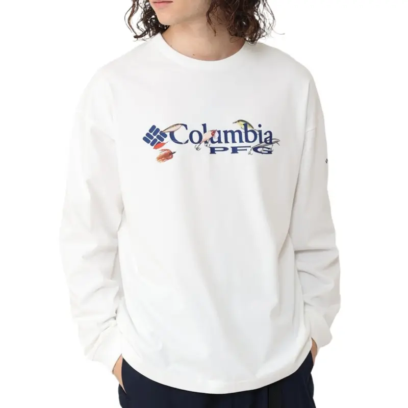 Columbia Omniwick Burn Novel T-Shirt Men's White-2