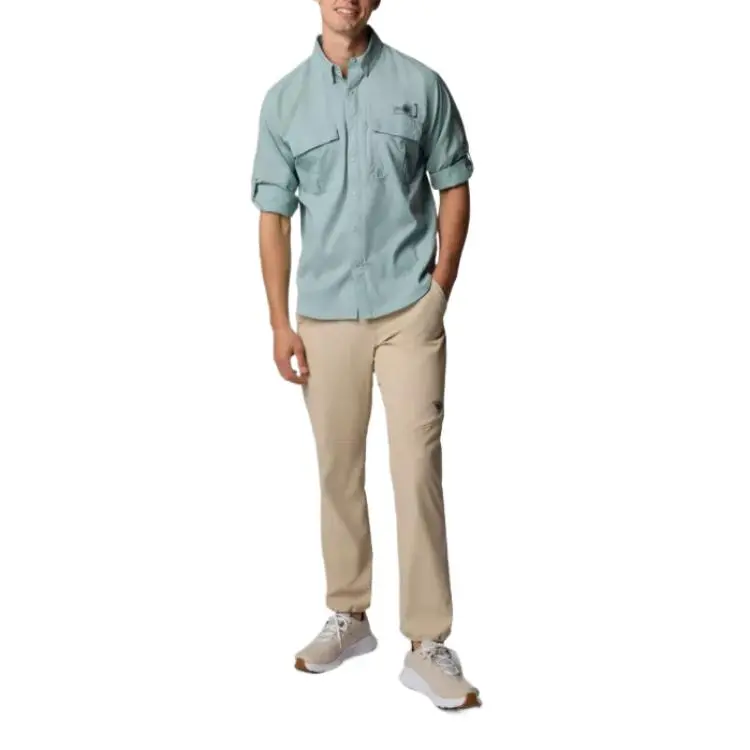 Columbia PFG Shadowcaster™ Zero Shirt Men's Blue-3