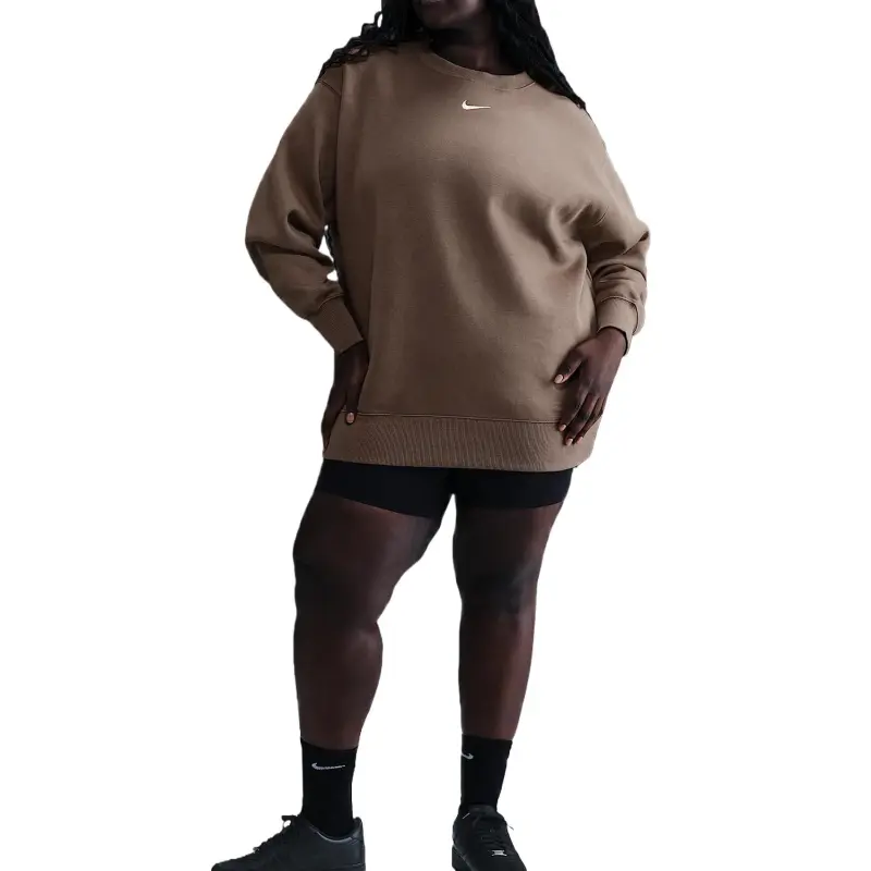 Nike Sportswear Phoenix Fleece Sweatshirt Women's Mink Brown-2