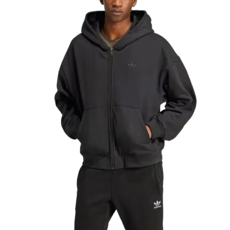 Adidas Premium Essentials Full Zip Hoodie-1
