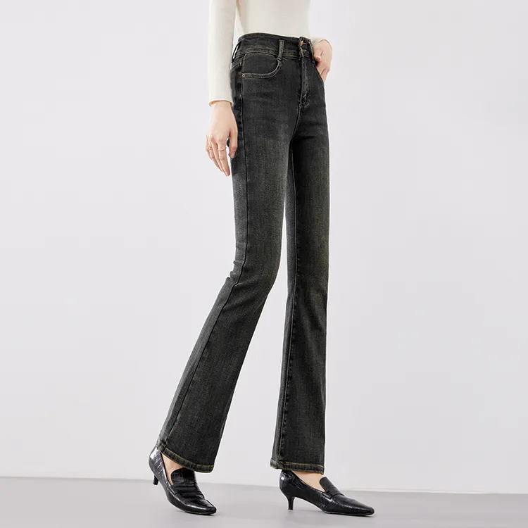 SENTUBILA Jeans Women's Blue Gray-2