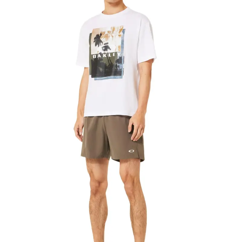 Oakley T Shirts Men White-5