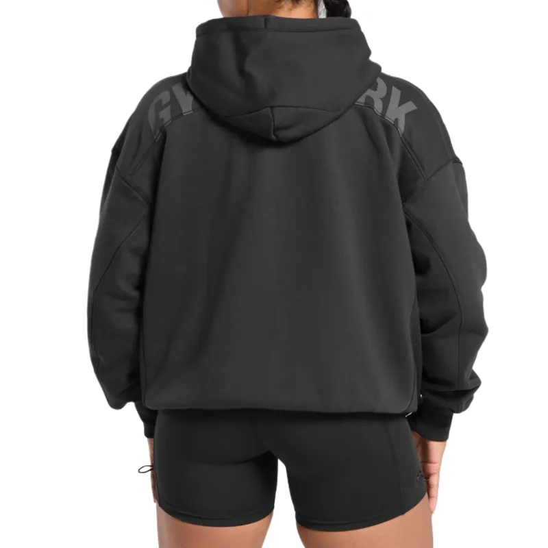 GYMSHARK Sweatshirt Women's Black-1