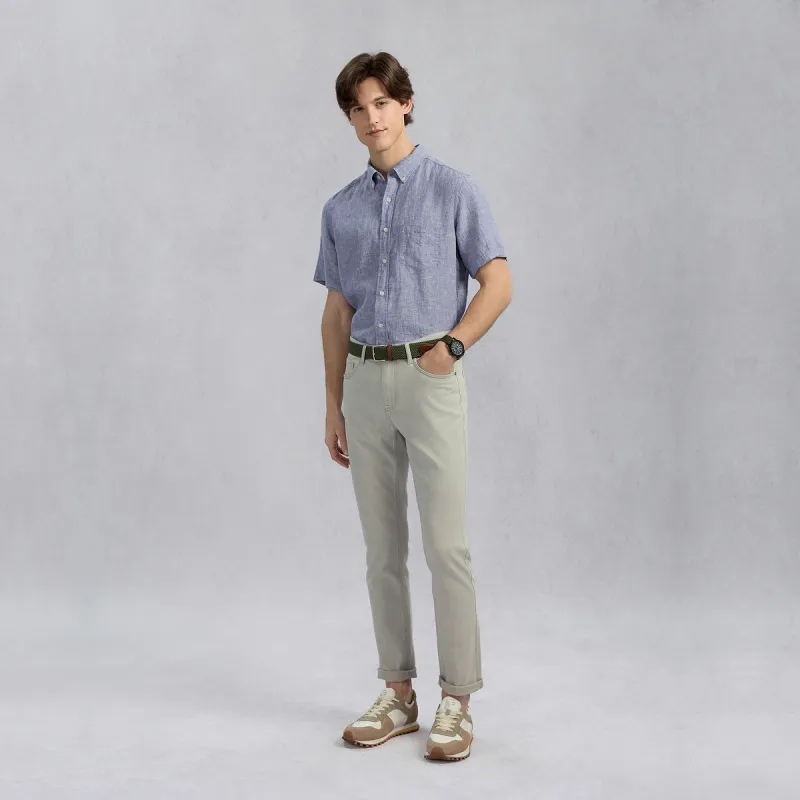GANT Shirts Men 482 Navy Blue-3