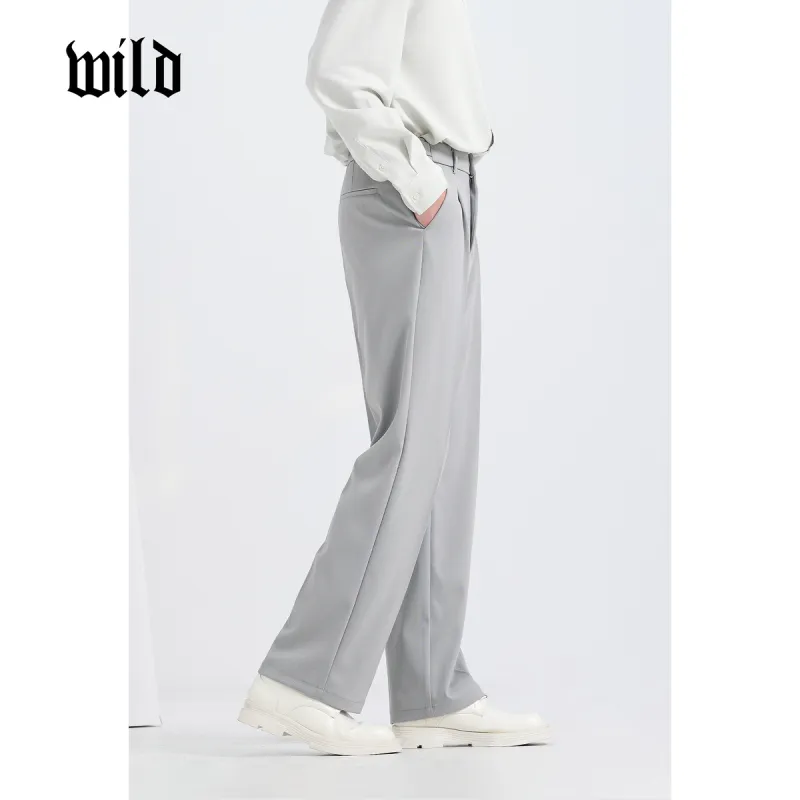 WILD LEADER Suit Trousers Men-3