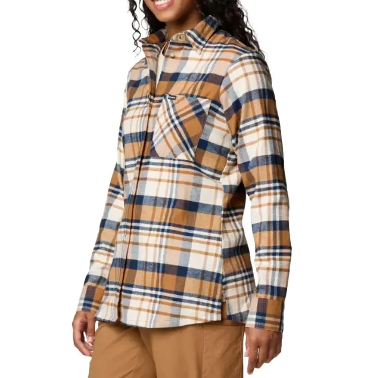 Columbia Calico Basin Shirt Women's Brown-2
