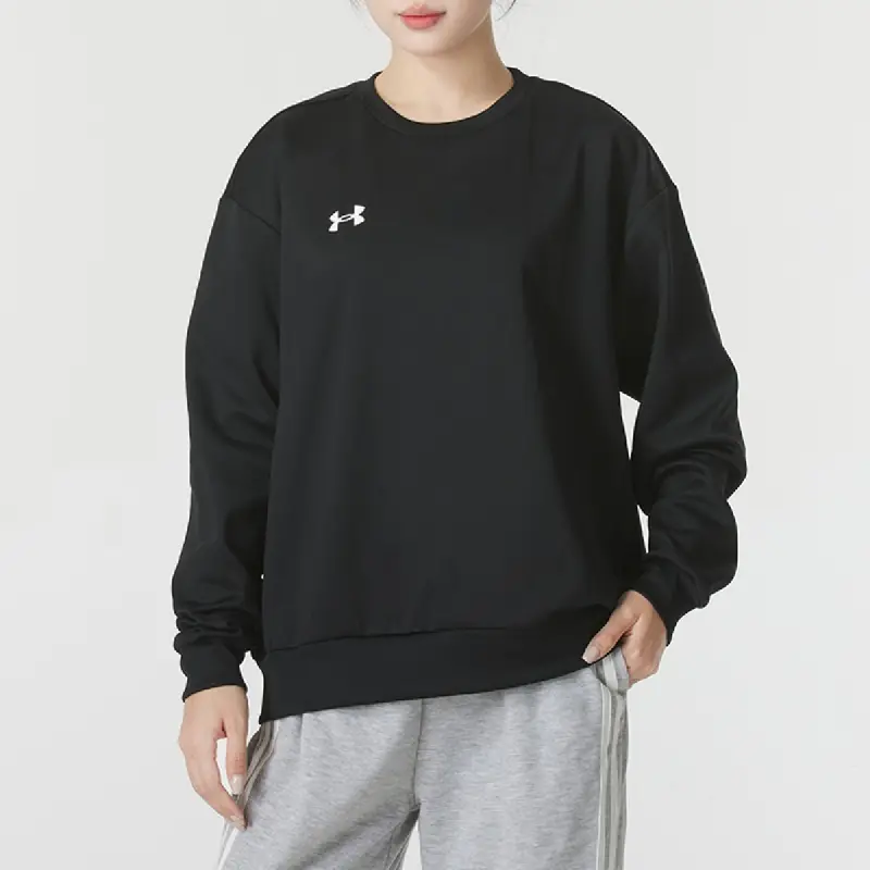 Under Armour Sweatshirt Unisex Black Shopping Bag Included-3