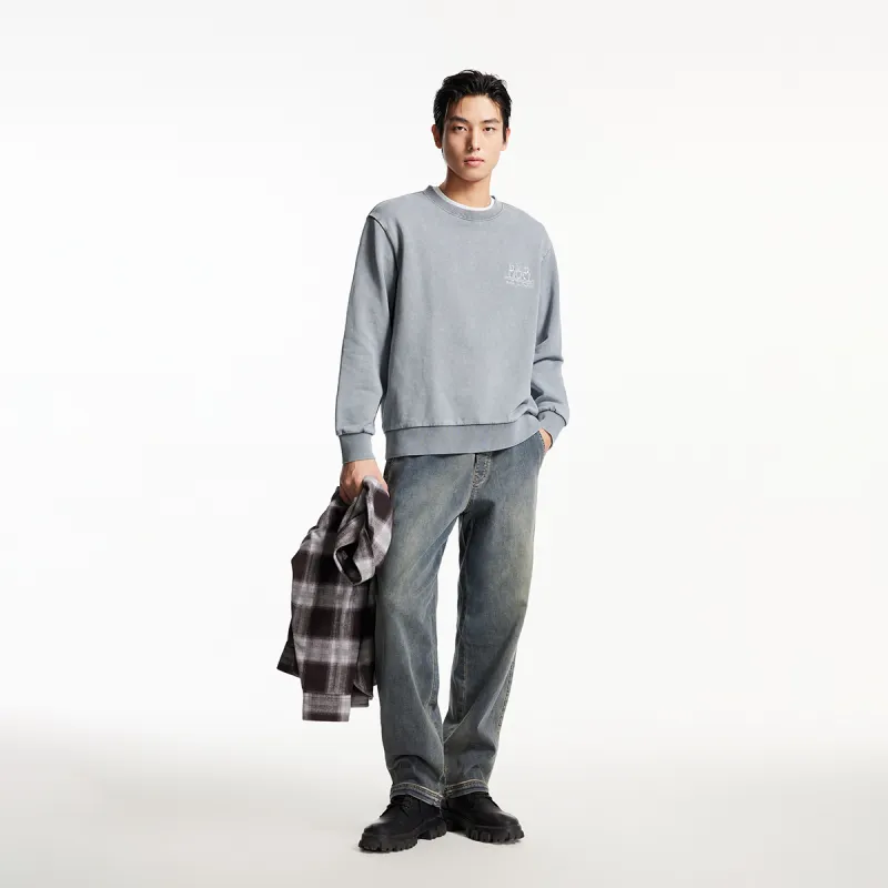 JACK JONES· Sweatshirt Men's Blue Gray-3