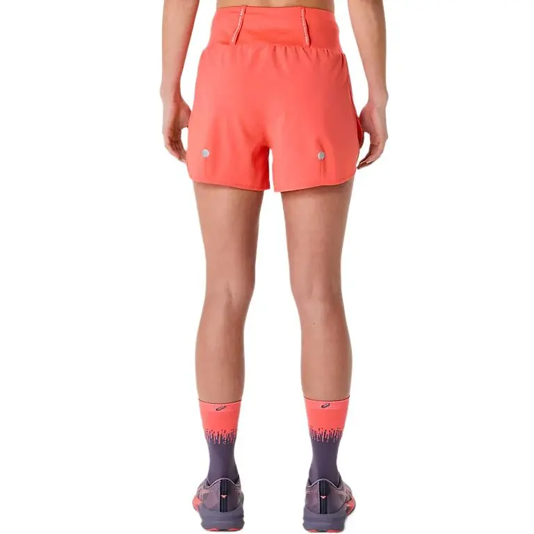 Asics ROAD 3.5IN SHORT Casual Shorts Women's Coral Reef-1