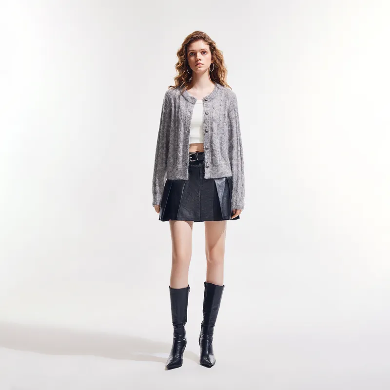 ONLY Knitwear Women's Medium Heather Gray-3