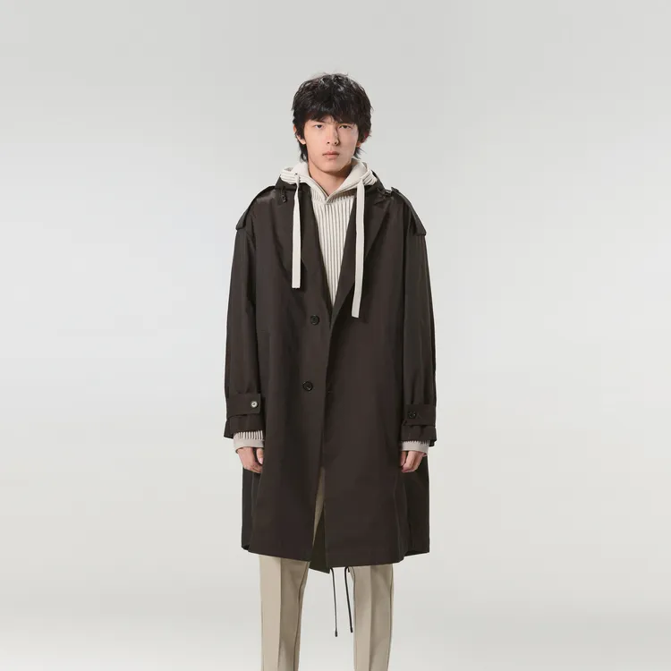 CROQUIS Trench Coats Unisex-8