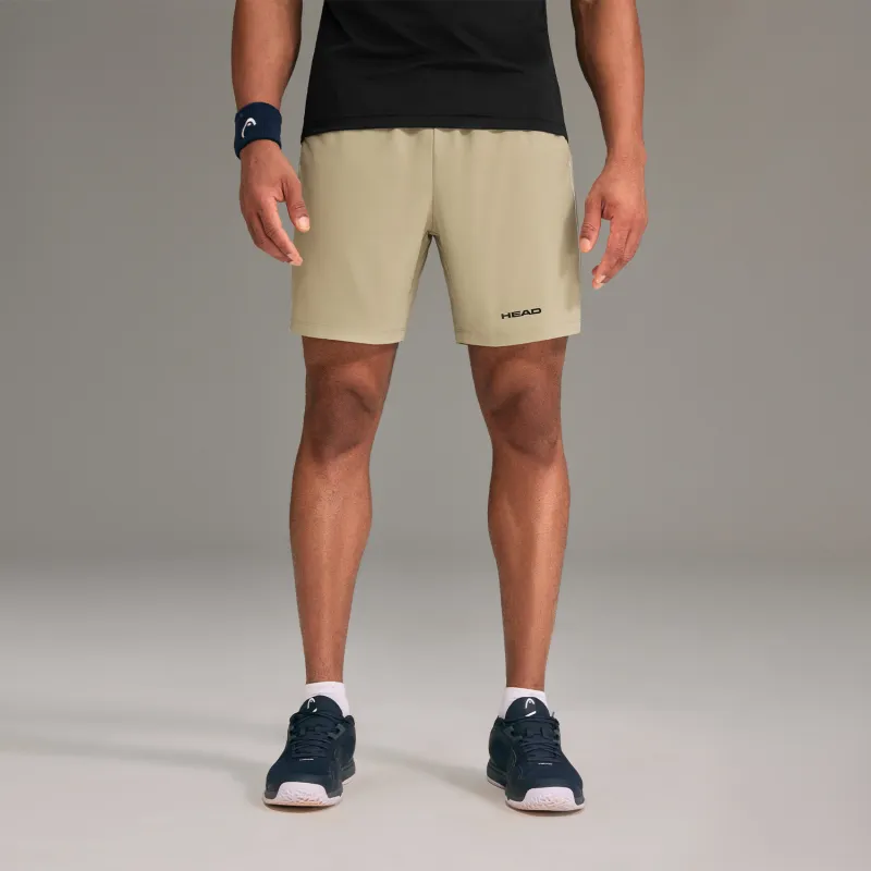 HEAD Sports Shorts Men's Khaki Solid Color-2