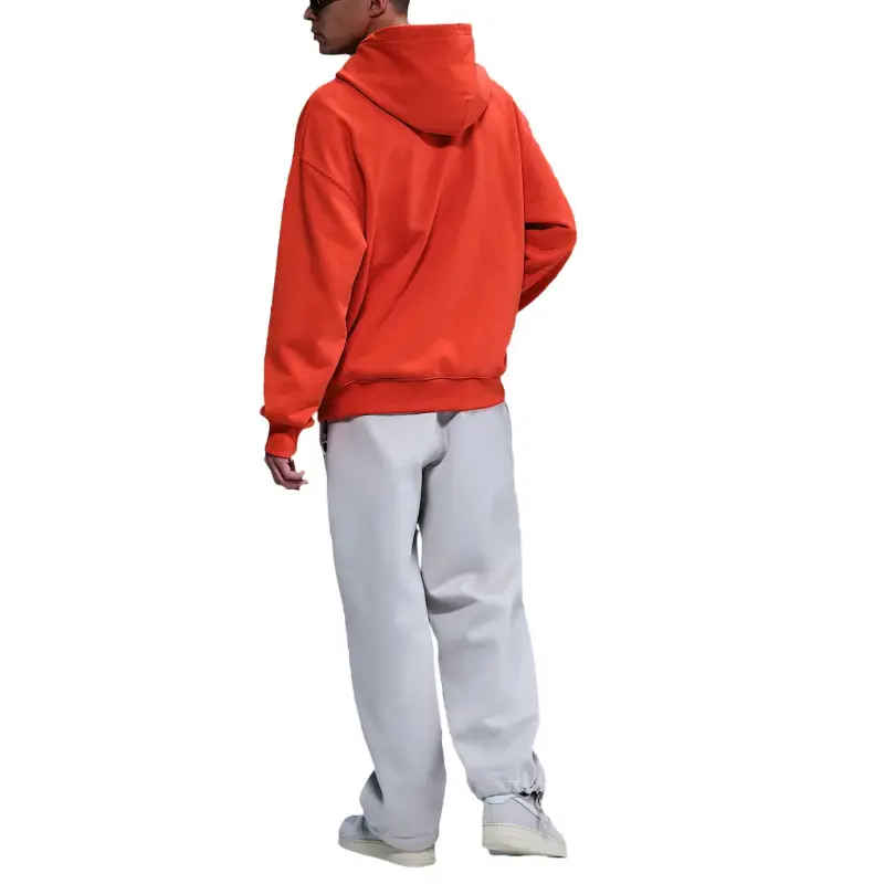 Nike Solo Swoosh Sweatshirt Men's Orange-3