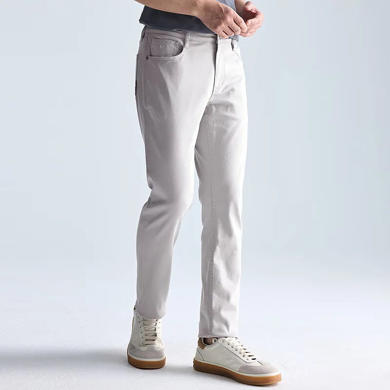 LESS IS MORE Jeans Men Light Gray-5