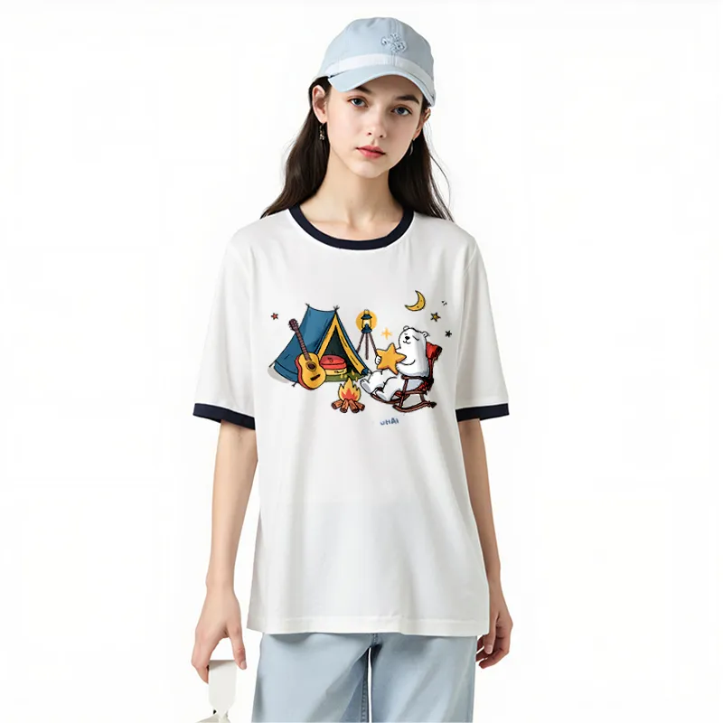 FAIRWHALE Regular T Shirt Women's-2