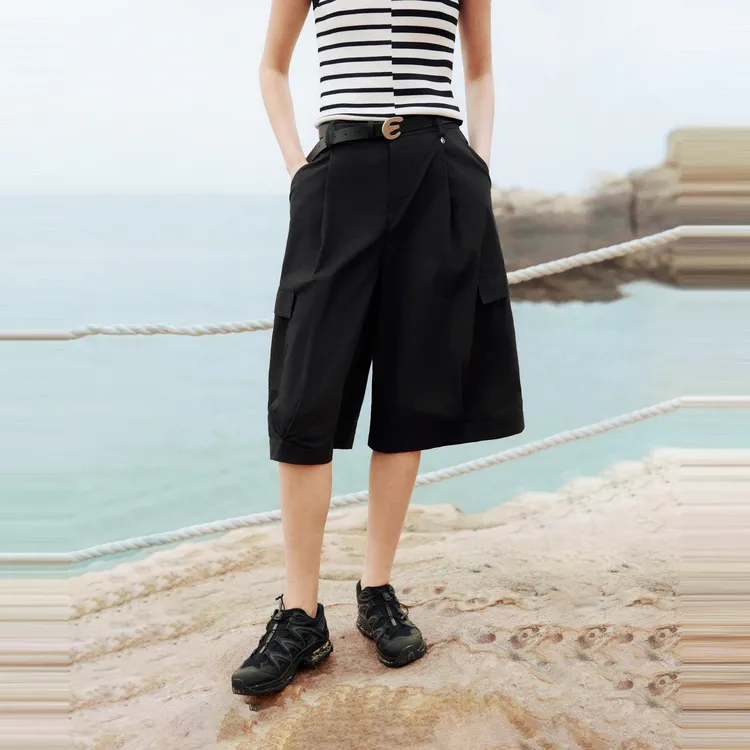 ELLE Casual Pants Women's Black-2