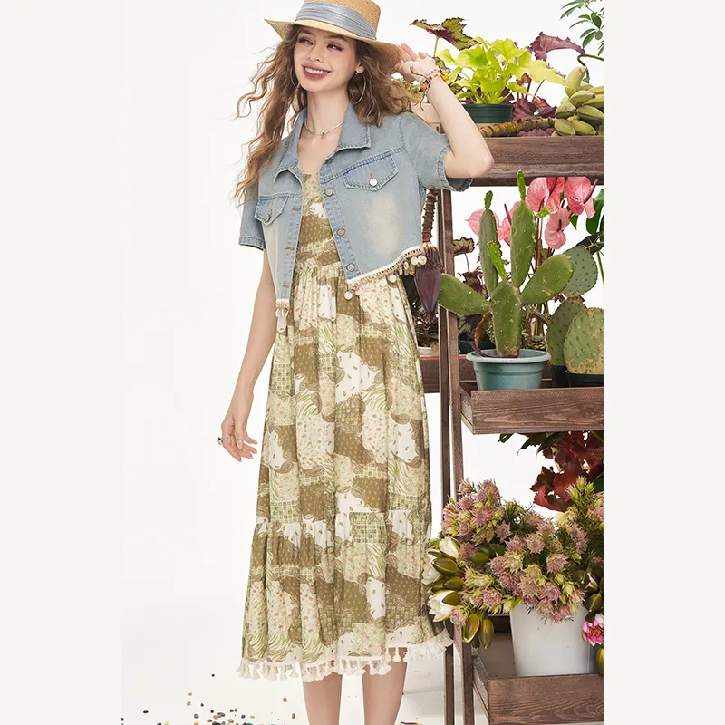 ELF SACK Short Sleeved Dress Women's-3