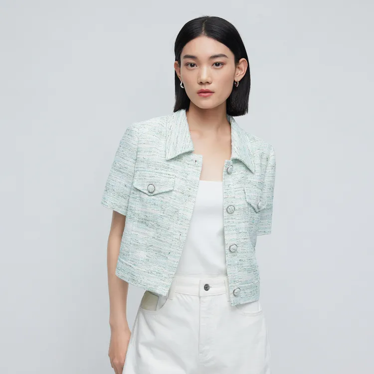 SHUIYUNJIAN Cropped Coat Women's-2