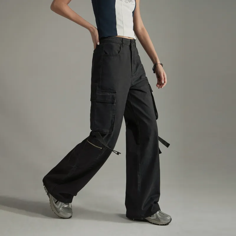 NO ONE ELSE Casual Pants Unisex Carbon Gray-2