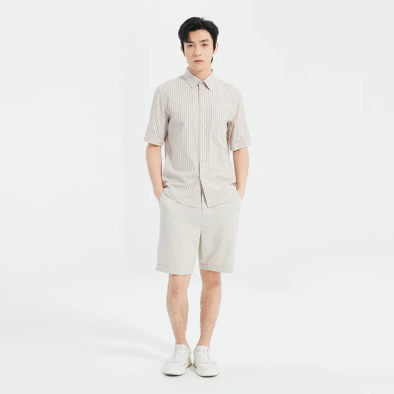 LESS IS MORE Shirts Men Khaki 25XXC3011Y-6