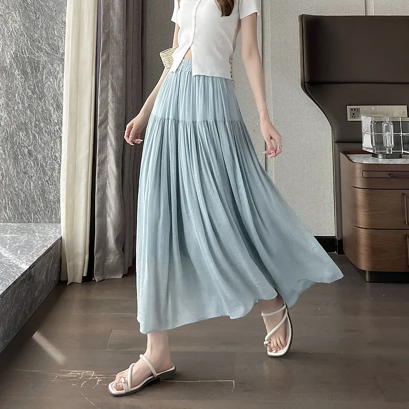 A Paradise For Awakening Casual Long Skirt Women's-2