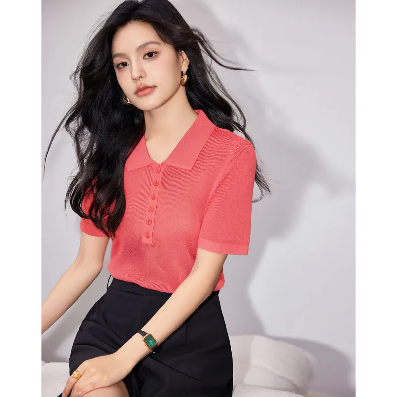 Love Elaine Summer Knitwear Slim Fit Women's-2
