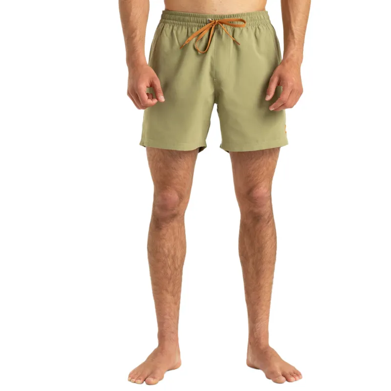 Quiksilver Everyday Solid Volley Beach Shorts Men's Green-2