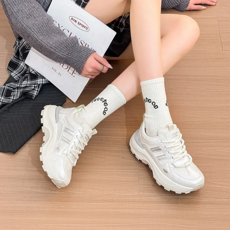 RENBEN Wear resistant, Lightweight, Breathable, And Non slip. Low Top Casual Shoes Women's-8