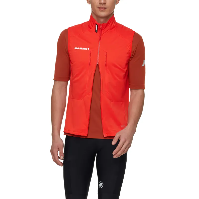 MAMMUT x Assos ML Hybrid Vest Men Vest Men's Red-2