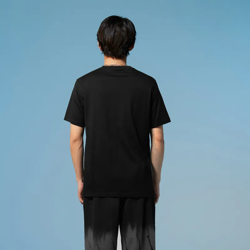 HLA JEANS T Shirts Men Black 1 0-2