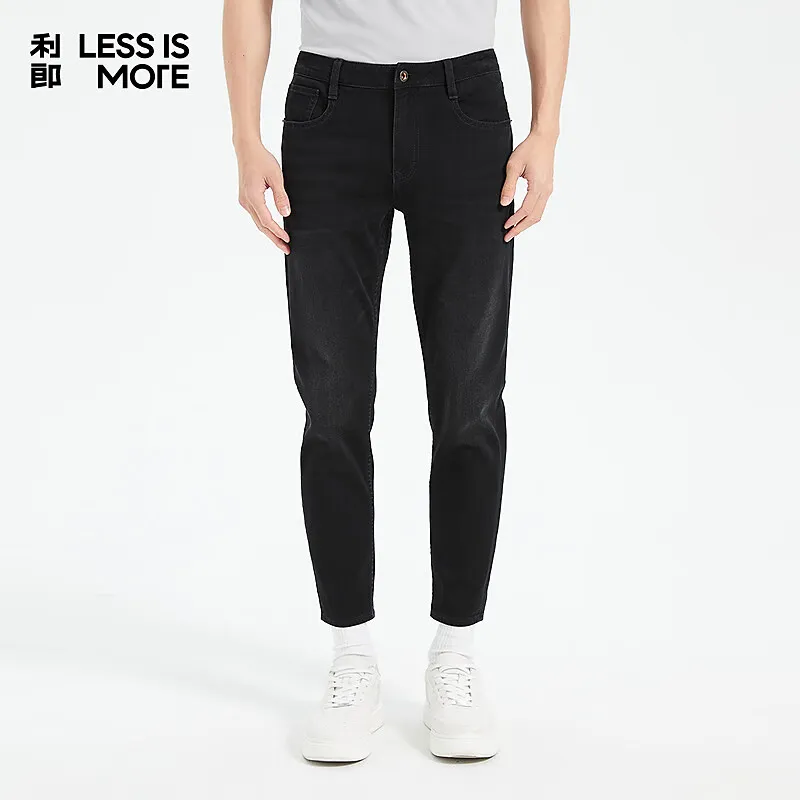 LESS IS MORE Jeans Men's Denim Black-1