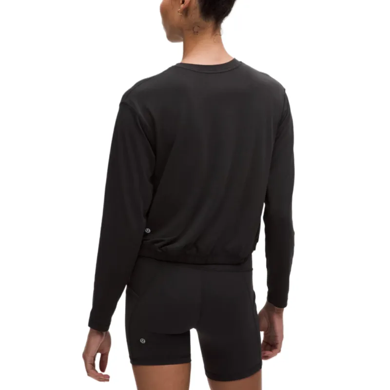 Lululemon Long Sleeve Jersey Training Elastic Hem Shirt Women's-1
