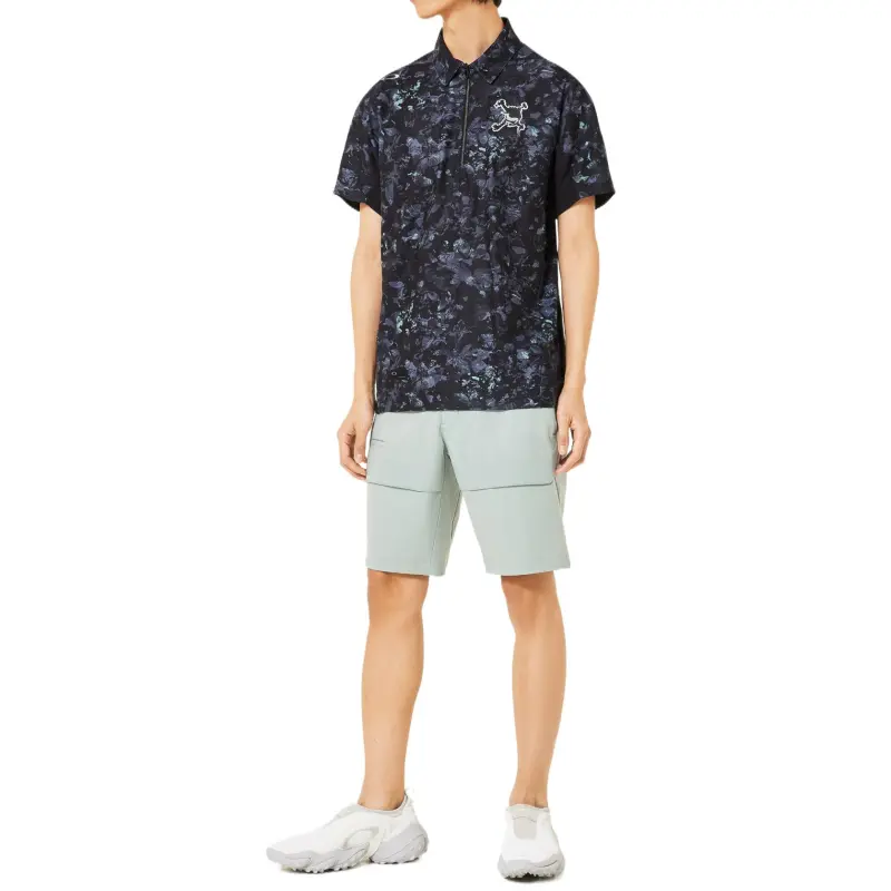 Oakley Skull Geo Foliage Shirt Men's Black-3