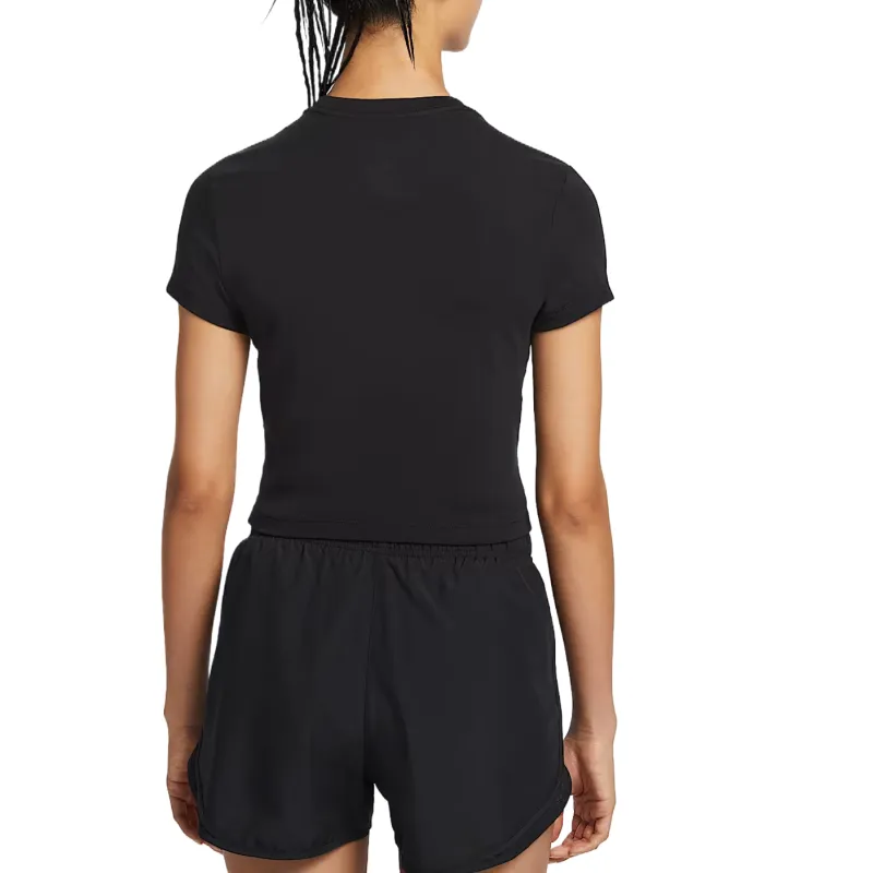 Nike After Dark Tour Women's Slim Short Sleeve Cropped T Shirt-1