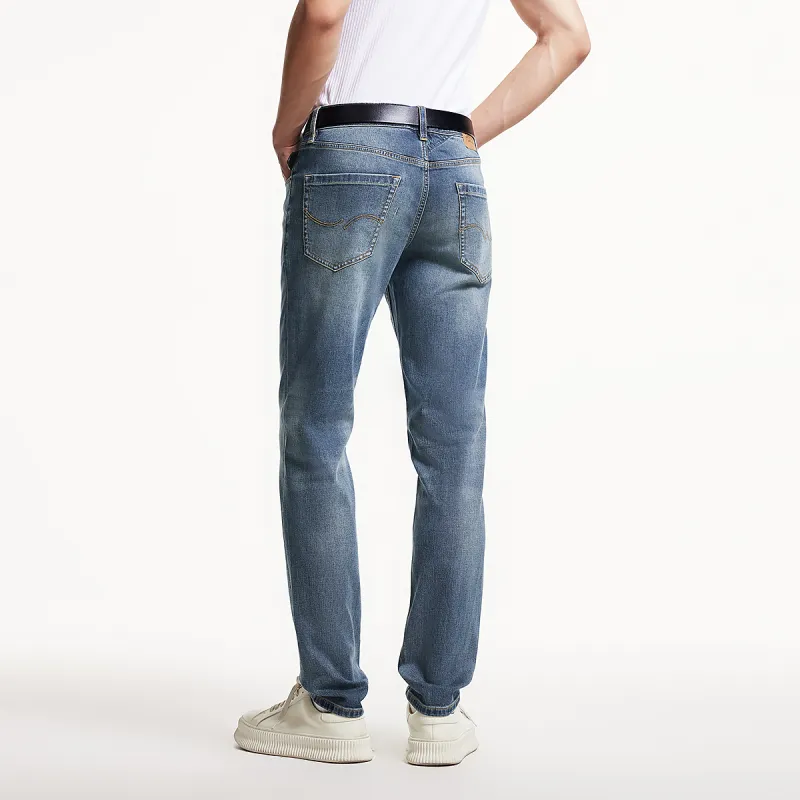 JACK&JONES Jeans Men E41 Medium Denim Blue-3