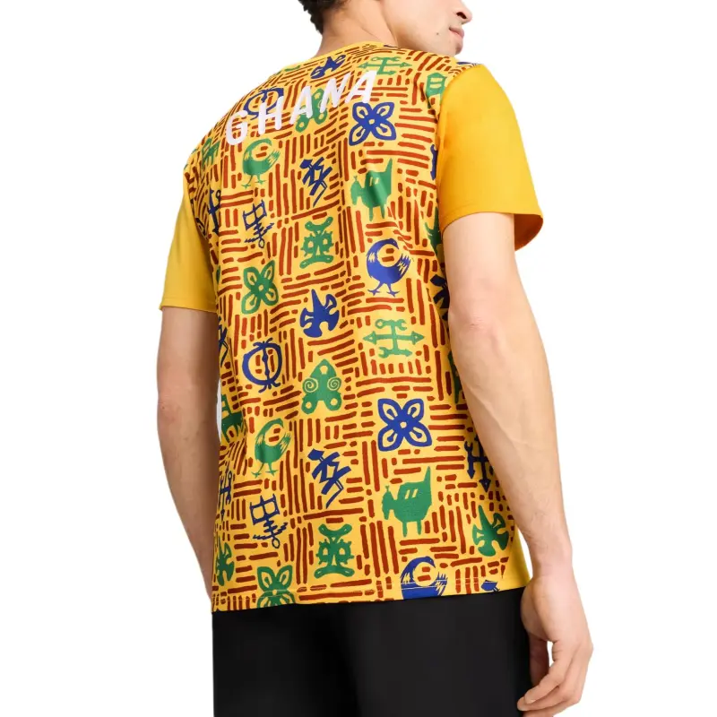 PUMA Soccer Jerseys Men's Yellow-3