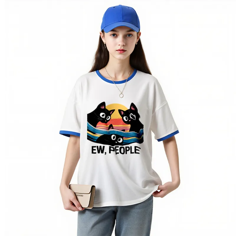 FAIRWHALE T Shirts Women's-14