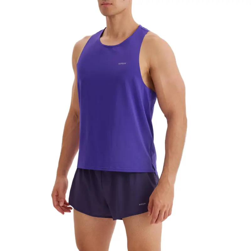 DECATHLON Tank Top Men's Bright Purple-2