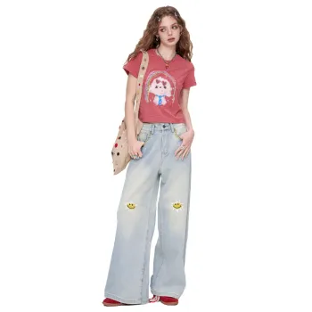 ELF SACK Jeans Women's Vintage Blue